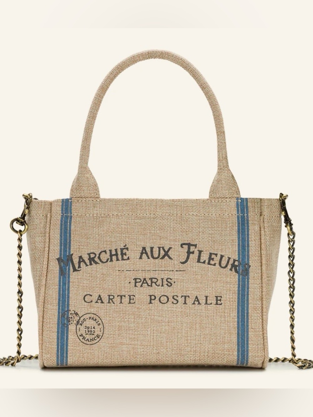 Patricia Nash mini Parisian market tote Crossbody bag - Picture 4 of 11